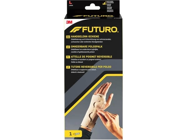 3M FUTURO 47855, Håndledd, Støtte, L, Beige, Universell, Medisinsk