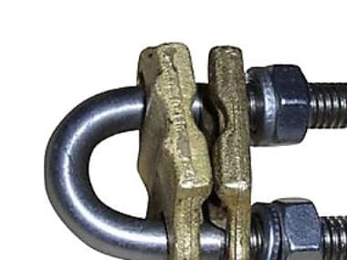 Tilslutningsklemme U-Bolt For - 14,2Mm Cu Jordspyd