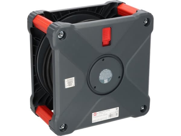 Brennenstuhl 9222300120, Svart, Blå, Röd, Plast, 3 AC-utgångar, CEE, Typ E/F, Rak, 30 m