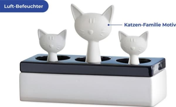 Wenko luftfukter Keramisk luftfukter - 3 katter, WENKO