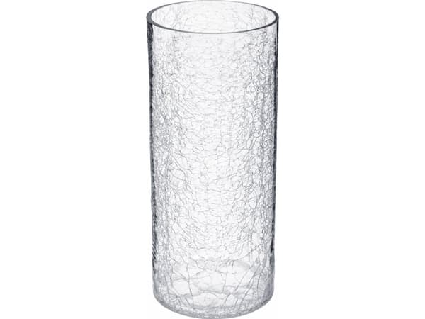 Atmosphera Glasvas, frostad glaseffekt, 30 cm, Atmosphera