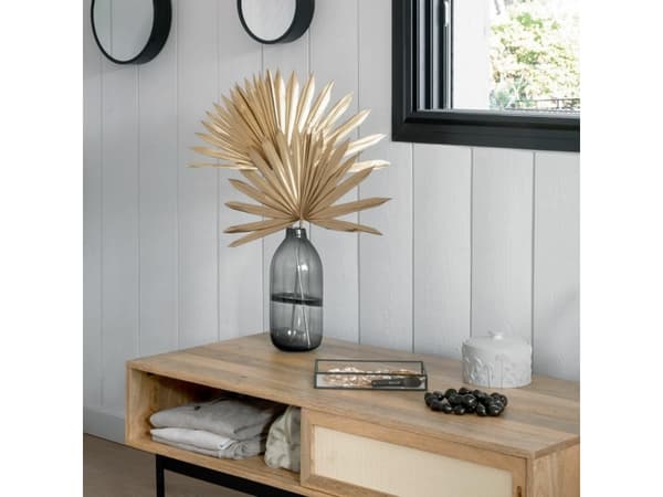 Atmosphera Line glasvas 30 cm rökt