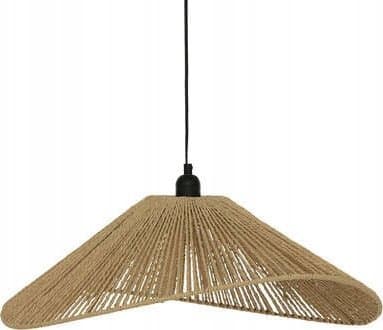 Atmosphera MYHA hengende lampe over bordet, vevd skjerm, 58 cm
