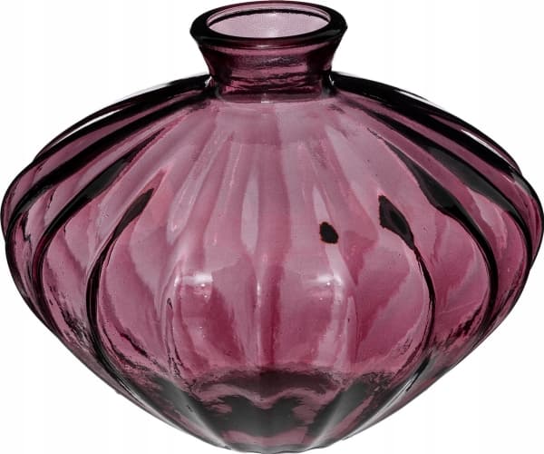 Atmosphera Wazon szklany CANDY z recyklingu, 14 cm