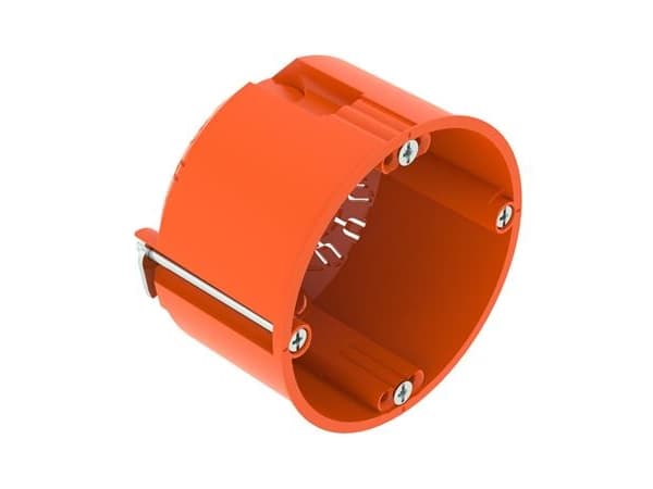OBO onttoseinämäinen asennuslaatikko käytettäväksi onttoissa seinissä, joiden syvyys on vähintään 47 mm ja levypaksuus 5 - 40 mm.