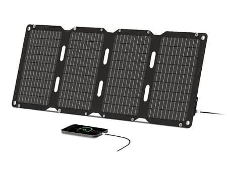 Zmartgear 100W Csslr Panel: Kevyt, kokoontaitettava, täydellinen hätätilanteisiin ja ulkokäynteihin, tulee ilman sähköasemaa