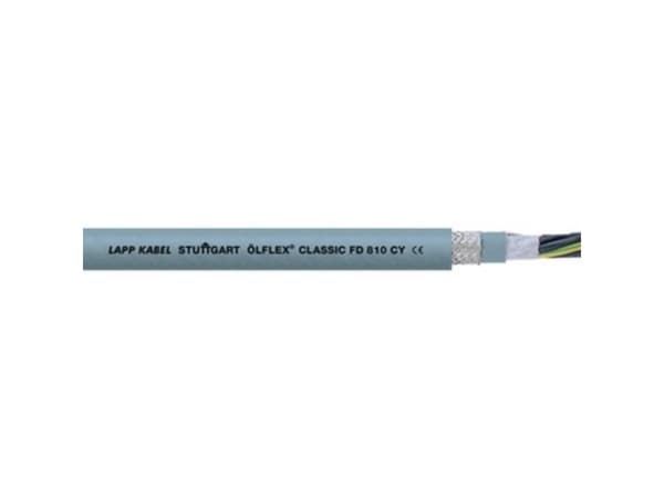 LAPP 26204/50 Kabel för bogseringskedja ÖLFLEX® FD CLASSIC 810 CY 7 G 0,5 mm² Grå 50 m