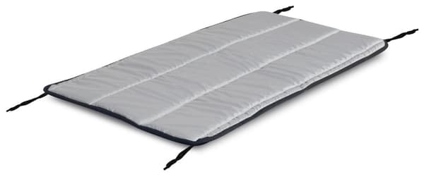 Tikattu vaahtomuovityyny 150x50 cm tummanharmaa