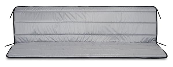 Havepudesæt af skum 150x50x50 cm mørkegrå