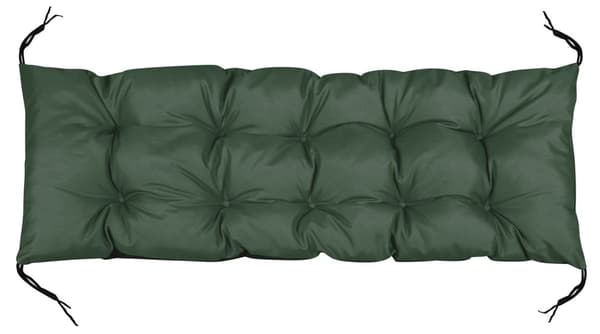 Havepude 120x40 cm vandtæt til pallebænk grøn