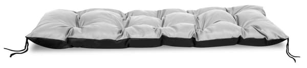 Havepude 120x40 cm vandtæt til pallebænk lysegrå