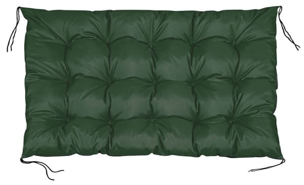 Trädgårdskudde 120x80 cm för pallbänk vattentät grön