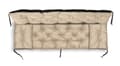Pikkukuva 5 / 6: Puutarhatyyny 120x60x50 cm + 2 tyynyä keinupenkille vedenpitävä beige