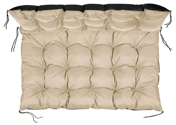 Puutarhatyyny 120x80 cm lavapenkille vedenpitävä beige