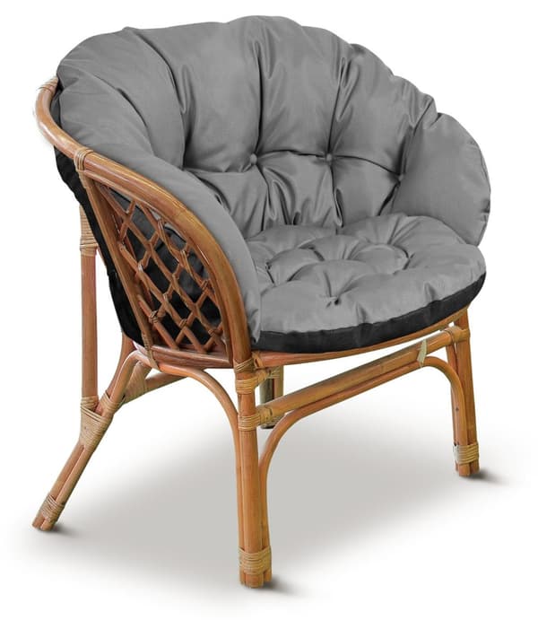 Trädgårdsset 2x122x40cm + 190x40cm för stol, soffa, gunga, rottingmöbler, vattentät, grå