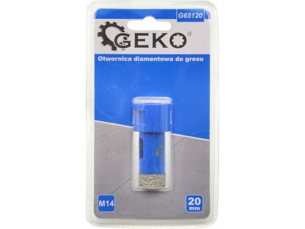 Geko diamanthålsåg för kakel 20mm M14 (50)