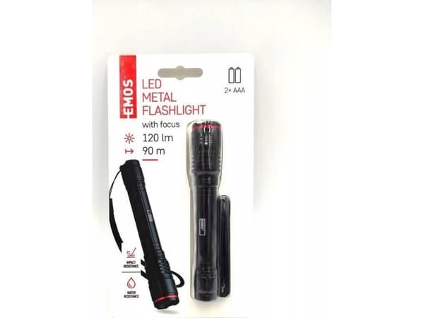 Emos LED METAL FLIGHT 120 lm - 2AAA LED METAL FLIGHT 120 lm - 2AAA