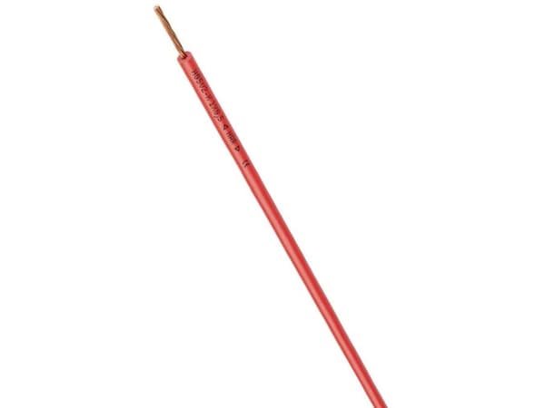 LAPP 4515041/100 Enkeltleder 1 x 0.5 mm² Rød 100 m