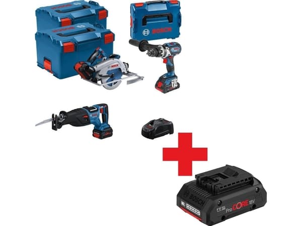 Bosch AKKUSÆT GSB18V-110C/GKS18V-68GC/GSA18V28