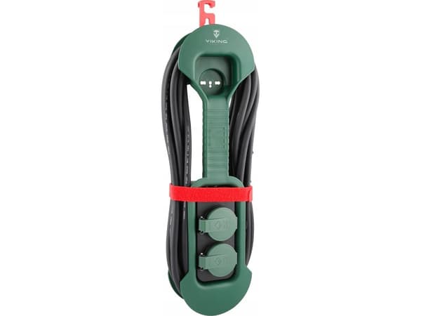Viking Viking Viking jatkopistorasia R280, 2x AC 230V, IP44, pituus 8 m