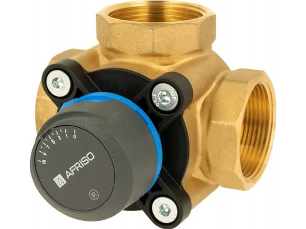 Afriso 3-veis roterende blandeventil ARV 386 Vario ProClick, DN40, Rp1 1/2", Kvs 14-36
