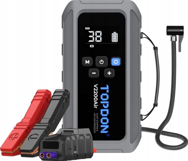 TOPDON Starthjälp för bil JumpSurge V2200air