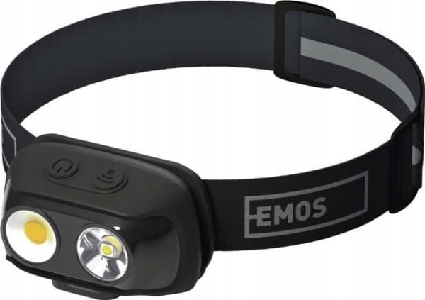 Ladattava otsalamppu, LED, 500lm, Li-pol 1200 mAh, EMOS