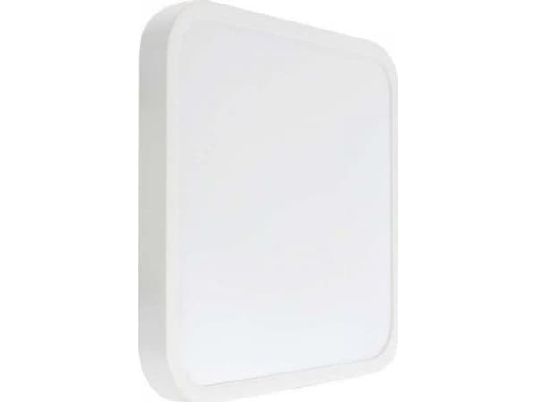 V-TAC Taklampe V-TAC 36W LED SAMSUNG CHIP Square 42x42cm Overflatemontert Fjernkontroll Bevegelsessensor IP44 Hvit VT-8630S 4000K 3820lm 5 års garant