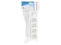 Pikkukuva 2 / 3: LOGON LPS055, 1,5 m, 4 AC-pistorasia(a), Valkoinen, CE/NF, 250 V, 3500 W