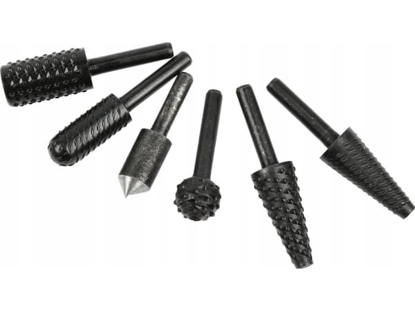 Geko jyrsimet metallille ja puulle 6mm 6el (60)