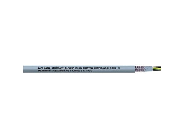 LAPP ÖLFLEX® 150 CY Styreledning 3 G 1.5 mm² Grå 15803/150 150 m