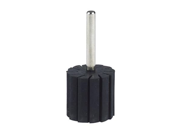 Slibebåndshoved sort 10x20 mm 6 mm skaft