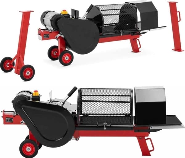 Hillvert Sähkökäyttöinen puuhakkuri, puun silppuri, leveys 30 cm 7 t 1500 W