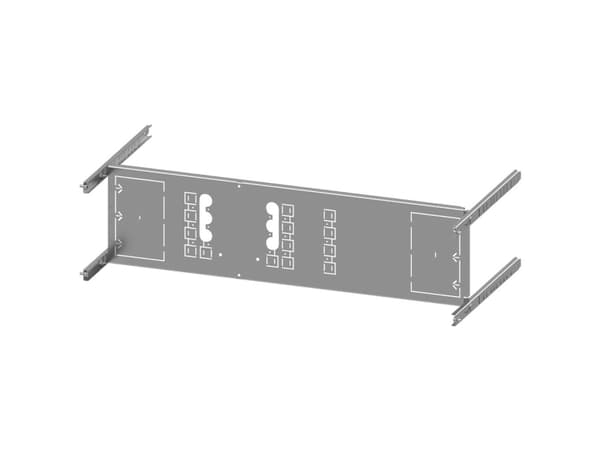 Siemens 8PQ6000-8BA07 Asennuslevyt kytkinkaappi 1 kpl