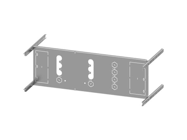 Siemens 8PQ6000-8BA27 Monteringsplåtar kopplingsskåp 1 st
