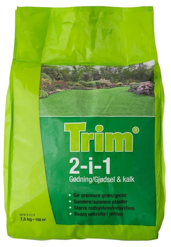 Trim® 2-in-1 lannoite + kalkki - 7,5kg