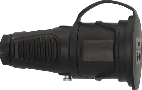 Brennenstuhl 1082050020, Typ F, Svart, Gummi, IP54, 230 V, 16 A