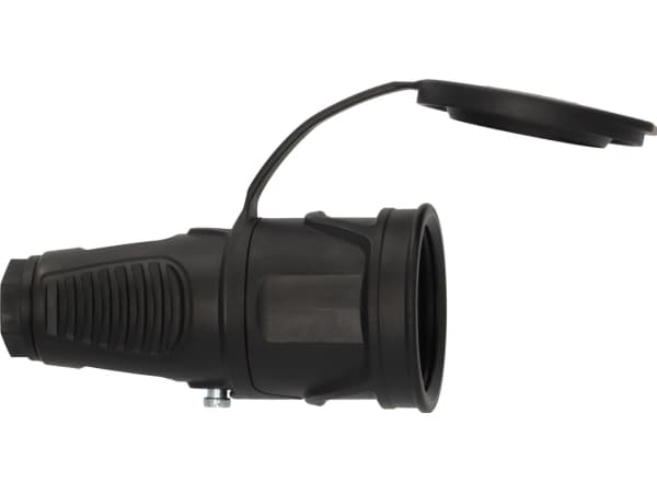 Brennenstuhl 1082050020, Typ F, Svart, Gummi, IP54, 230 V, 16 A