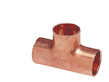 ACR T-stykke - Lodde, 40 bar, 5/8'' x 5/8'' x 1/4''