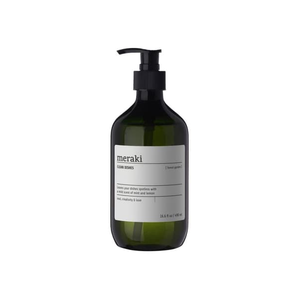 Meraki - Dish wash - Forest garden - h: 19 cm, dia: 7 cm