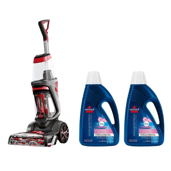 BISSELL ProHeat 2X Revolution Carpet Cleaner + 2x Wash  Refresh Febreze 1.5L I Bundle