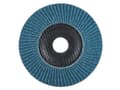 Miniatyrbild 3 av 4: Makita - Lamellslipskiva - för metall, rostfritt stål, icke-järnhaltig metall, stål - 125 mm - grus: Z80