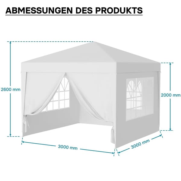 Paviljonki 300x300 CM