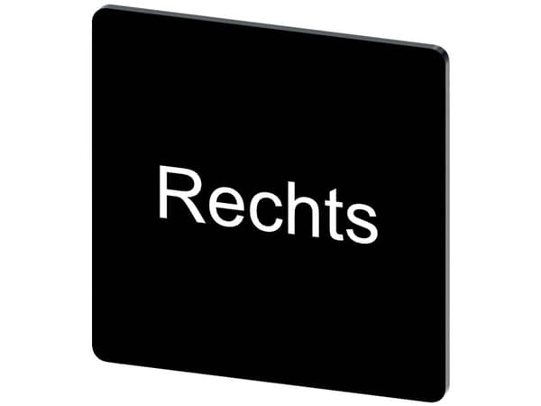 Betegnelsesskilt Siemens 3SU1900-0AE16-0AH0 1 stk