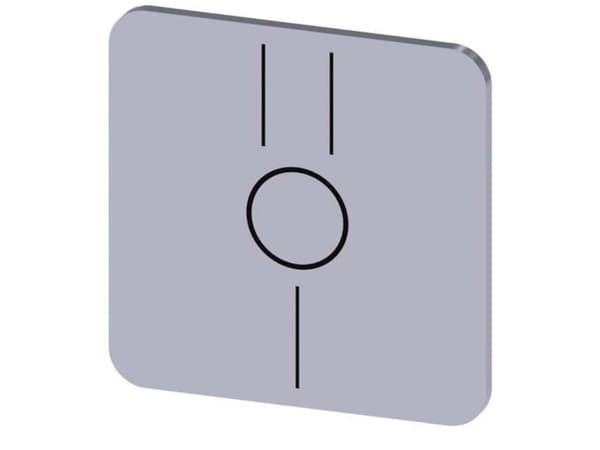 Betegnelsesskilt Siemens 3SU1900-0AF81-0QQ0 1 stk