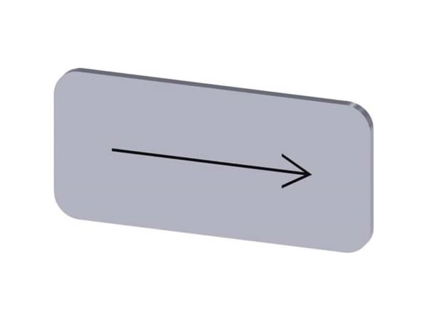 Betegnelsesskilt Siemens 3SU1900-0AC81-0QR0 1 stk