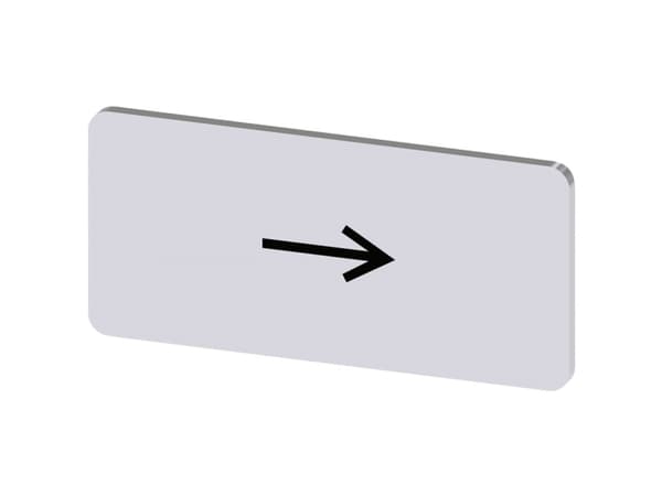 Betegnelsesskilt Siemens 3SU1900-0AC81-0QR0 1 stk