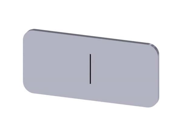 Betegnelsesskilt Siemens 3SU1900-0AC81-0QB0 1 stk