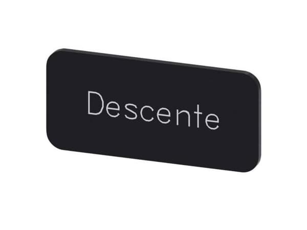 Betegnelsesskilt Siemens 3SU1900-0AC16-0GD0 1 stk