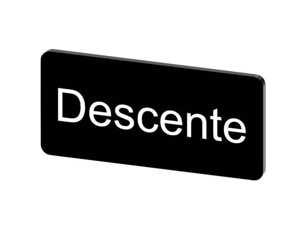 Betegnelsesskilt Siemens 3SU1900-0AC16-0GD0 1 stk